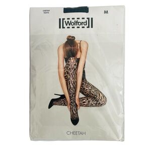 Wolford Cheetah Print Tights